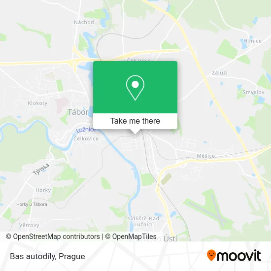 Карта Bas autodíly