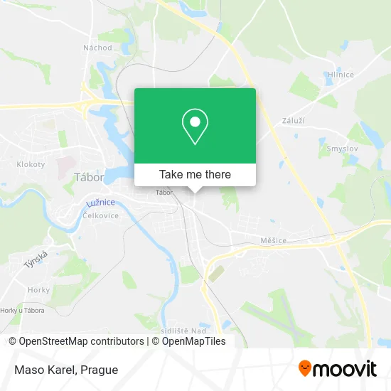 Карта Maso Karel