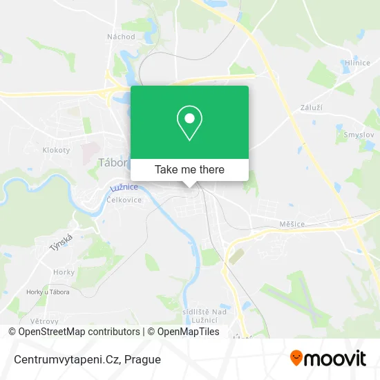 Карта Centrumvytapeni.Cz