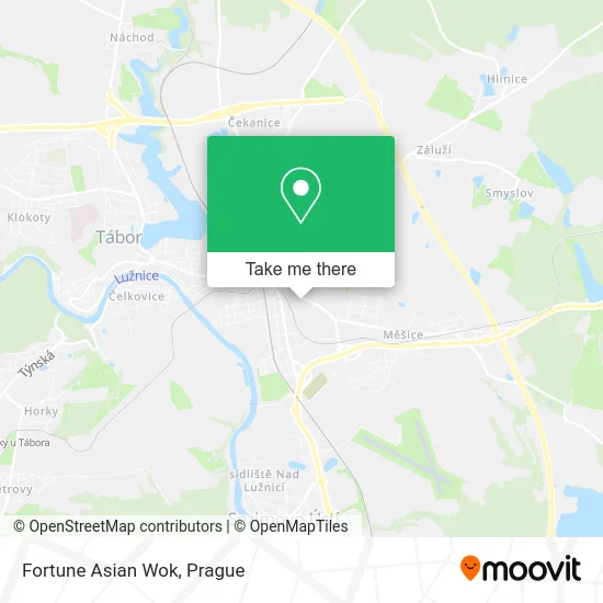 Карта Fortune Asian Wok