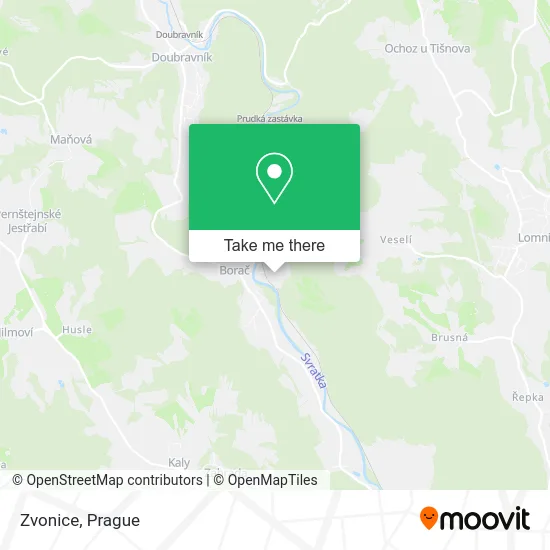 Карта Zvonice