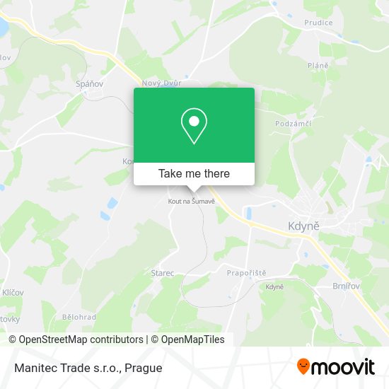 Карта Manitec Trade s.r.o.