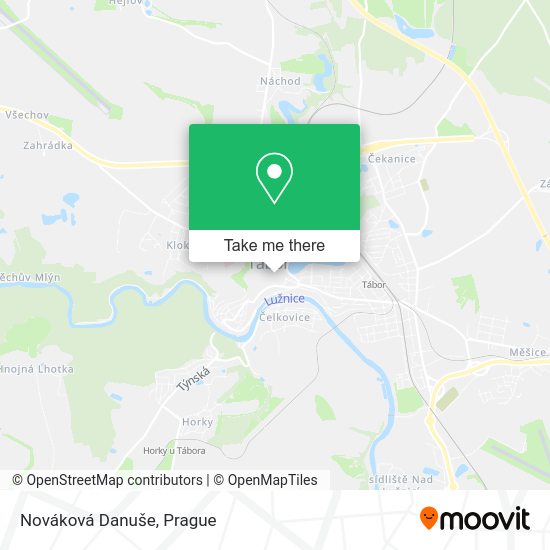 Карта Nováková Danuše