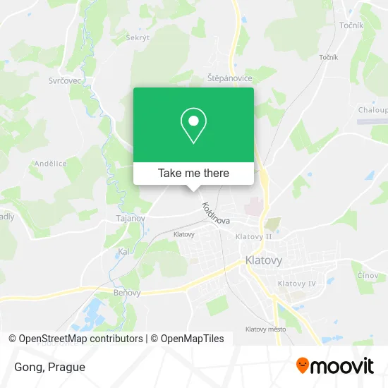 Карта Gong