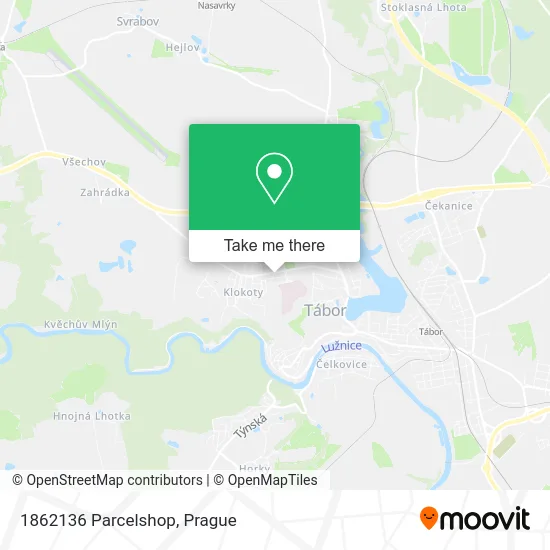 Карта 1862136 Parcelshop