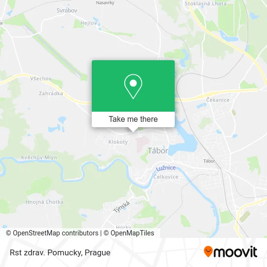 Rst zdrav. Pomucky map