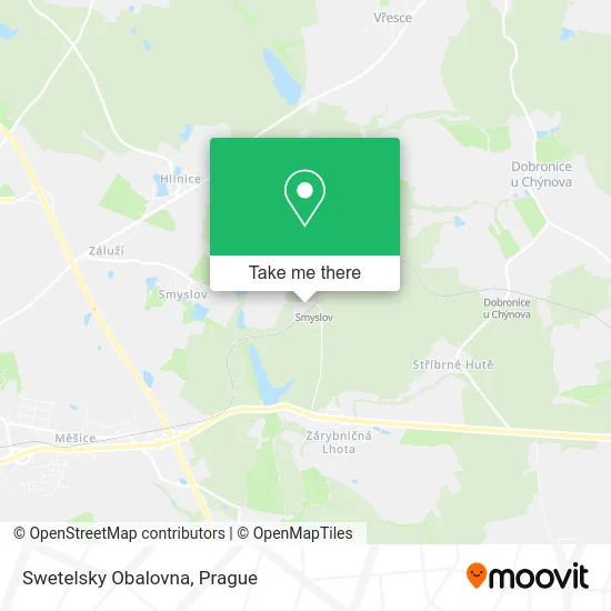 Карта Swetelsky Obalovna