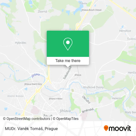 MUDr. Vaněk Tomáš map