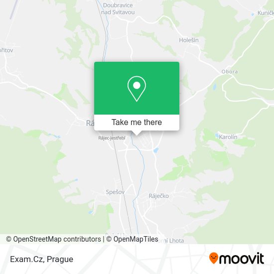 Карта Exam.Cz