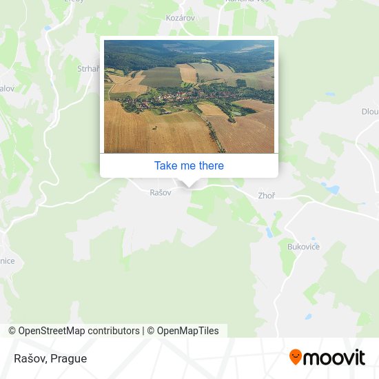 Карта Rašov