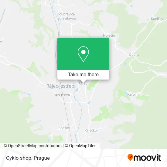 Карта Cyklo shop