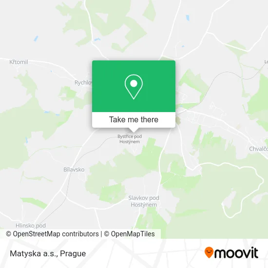 Карта Matyska a.s.