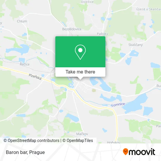 Карта Baron bar