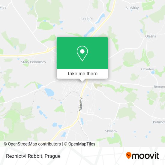Карта Reznictvi Rabbit
