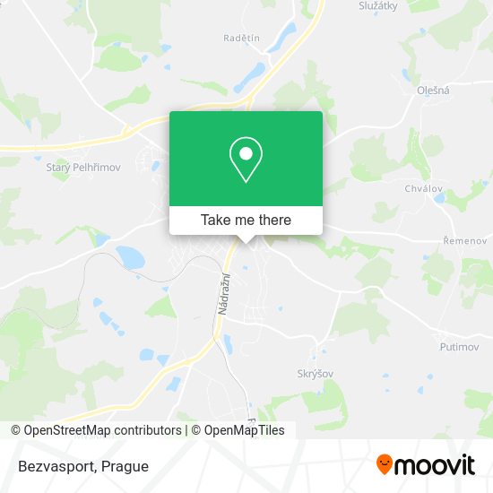 Карта Bezvasport
