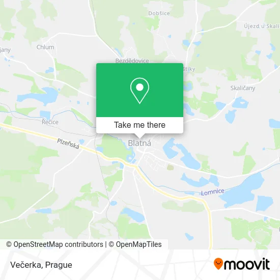Карта Večerka