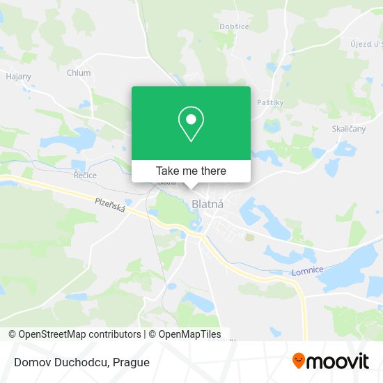 Карта Domov Duchodcu