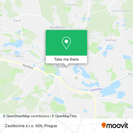 Карта Zasilkovna s.r.o. 606