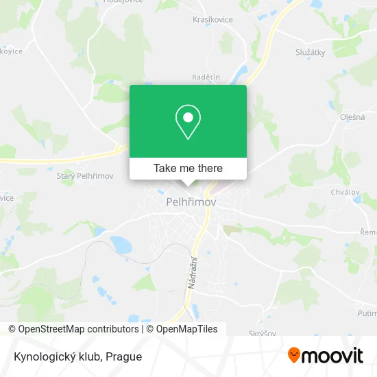 Kynologický klub map