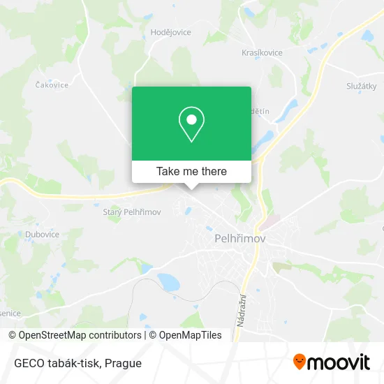 Карта GECO tabák-tisk
