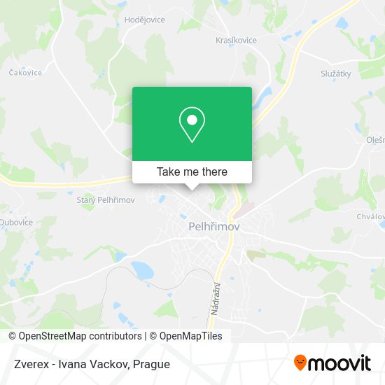 Карта Zverex - Ivana Vackov