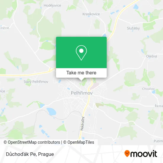Карта Důchoďák Pe