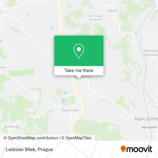 Ladislav Bílek map
