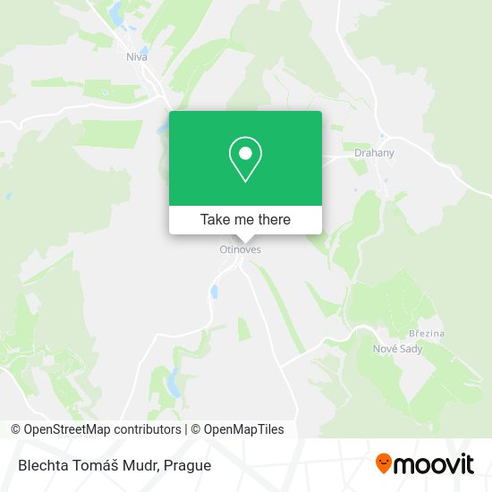Карта Blechta Tomáš Mudr