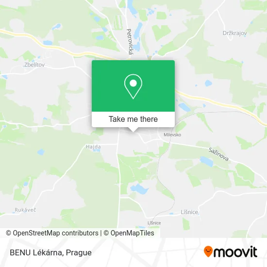 Карта BENU Lékárna