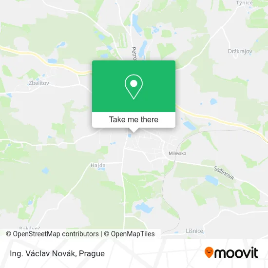 Карта Ing. Václav Novák
