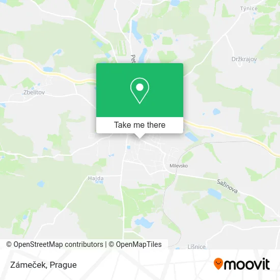 Карта Zámeček