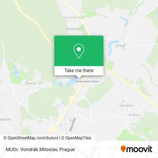 Карта MUDr. Vondrák Miloslav