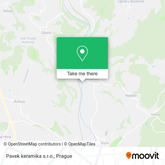Карта Pavek keramika s.r.o.
