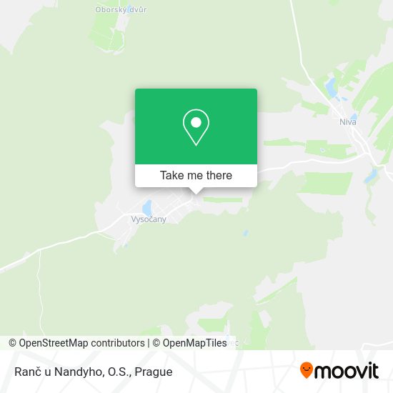 Карта Ranč u Nandyho, O.S.