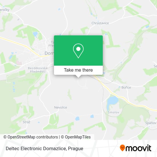 Карта Deltec Electronic Domazlice