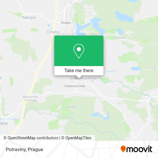 Карта Potraviny