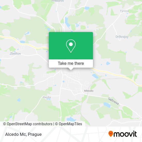 Карта Alcedo Mc