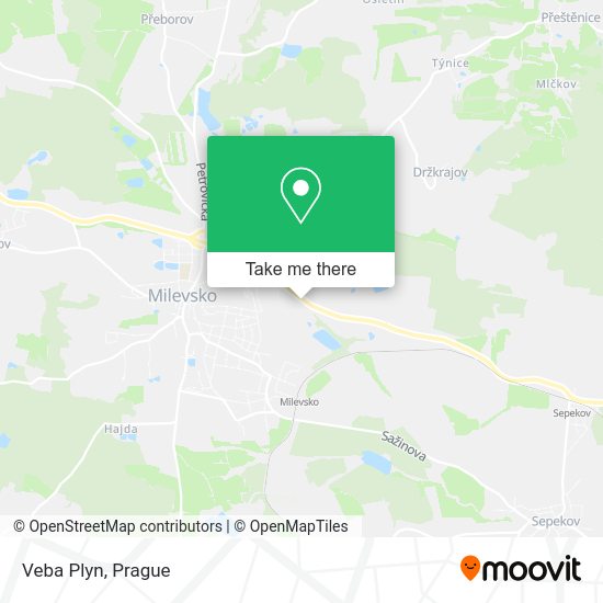 Карта Veba Plyn