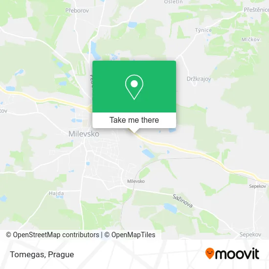 Карта Tomegas