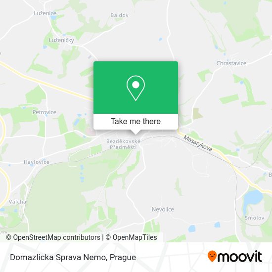 Карта Domazlicka Sprava Nemo