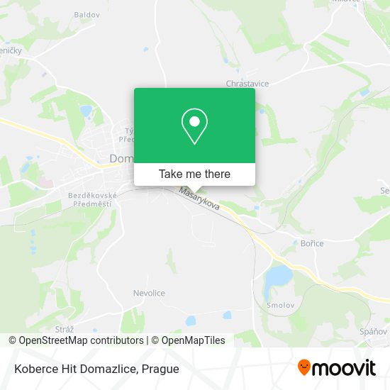Карта Koberce Hit Domazlice