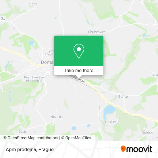 Карта Apm prodejna