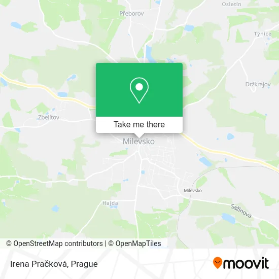 Карта Irena Pračková