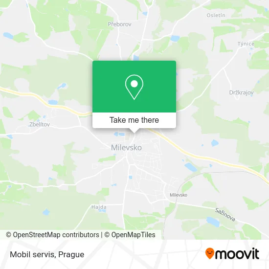 Карта Mobil servis