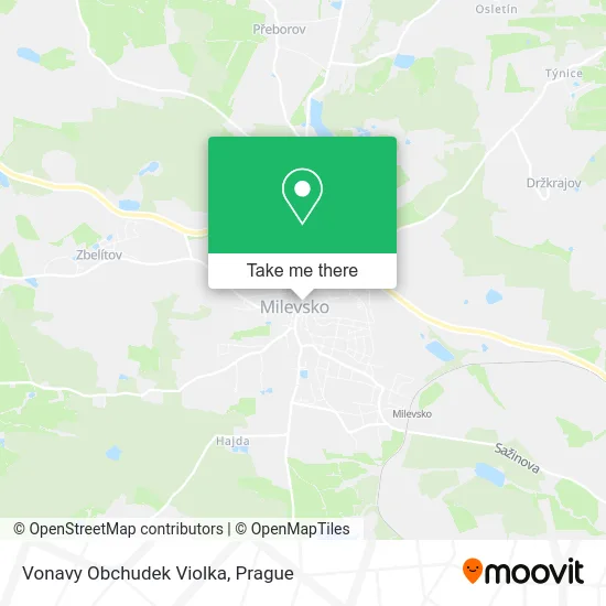 Карта Vonavy Obchudek Violka