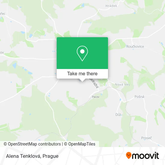 Карта Alena Tenklová