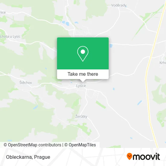 Карта Obleckarna