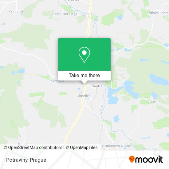 Карта Potraviny