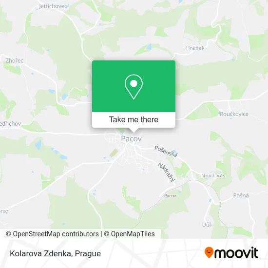 Карта Kolarova Zdenka