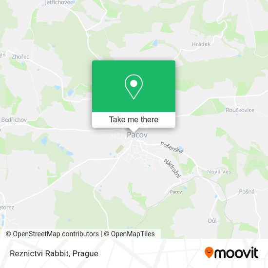 Карта Reznictvi Rabbit